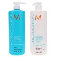 Moroccanoil Frizz Control Shampoo 33.8 oz Conditioner 33.8 oz Combo Pack