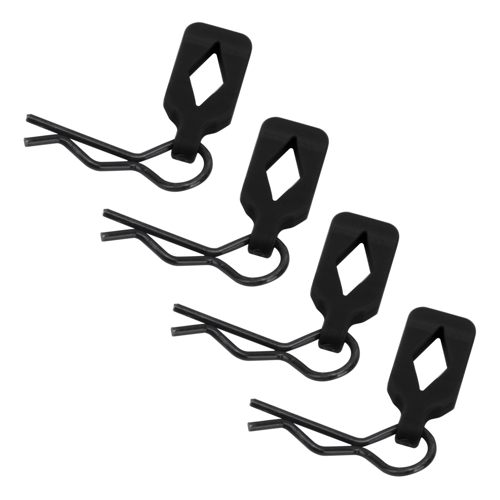 4pcs Metal Shell Clips Easy Install Fixing For RC Car Parts Easy To Use