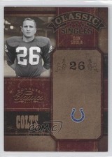 2004 Donruss Classics Classic 295/1000 Don Shula #CS-6 HOF 0a1