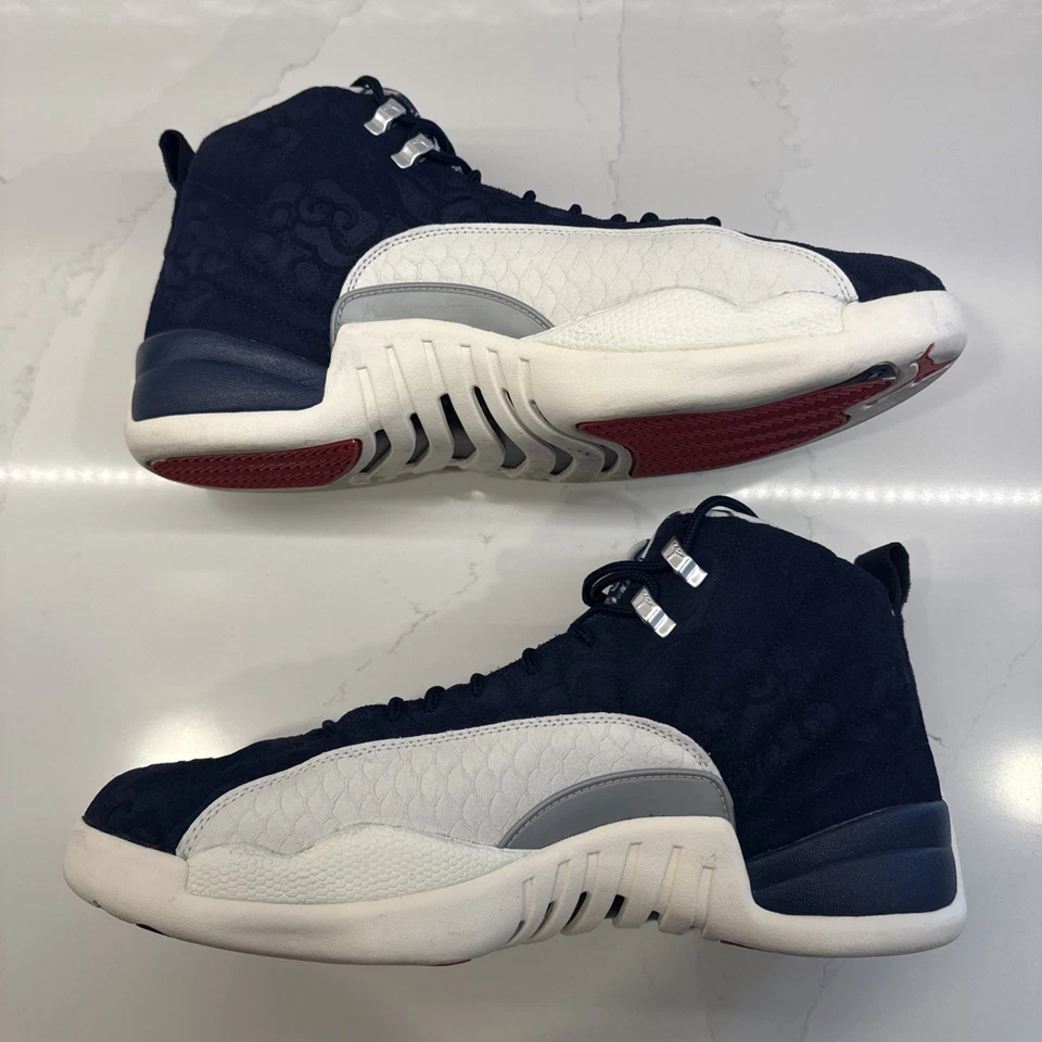 Talla 14 - Air Jordan 12 Retro International Flight - 2018 - BV8016-455 - USADO Foto 2 de 4