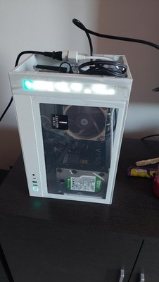 Deepcool CH170 Digital White Seagate Barracuda HDD 3TB i5 7500 Desktop PC