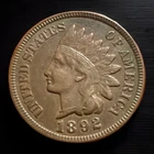 1892 “Full Liberty” Indian Head Cent Penny “Best Value On EBay” FAST S&H 2846