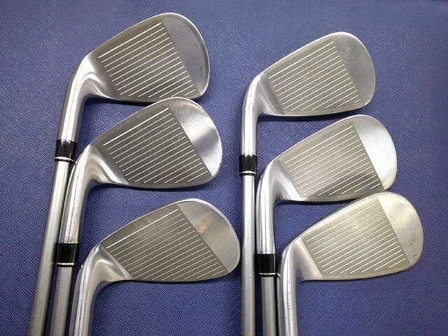 PRGR Right Handed Iron Set RS Titanium Face 5-9.P Steel Shaft Flex M40 - Image 2 of 4