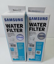2 Pack Samsung DA97-17376B HAF-QIN/EXP Refrigerator Ice  Water Filter