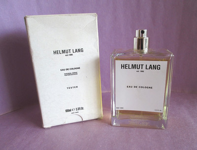 Helmut Lang Vintage Eau de Cologne Spray Tstr 100 ml 3.3 oz RARE Batch 0314 NIB