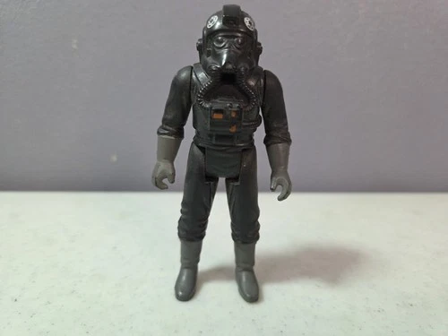 Vintage 1982 Kenner Star Wars Tie Fighter Pilot Figure - Hong Kong