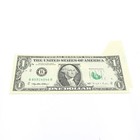 1995 Series $1 Federal Reserve Note Dramatic Butterfly Fold Error Miscut #C923-4 — photo 1