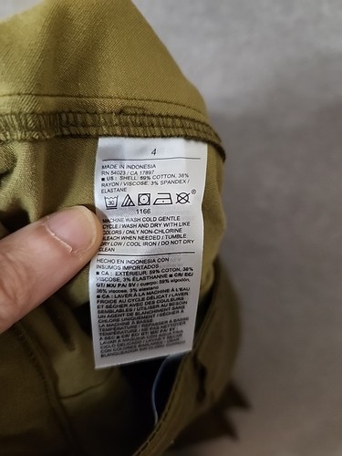 Old Navy Satin Cargo Barrel Wide-Leg Pants Womens 4 Olive Green NEW - Picture 10 of 11