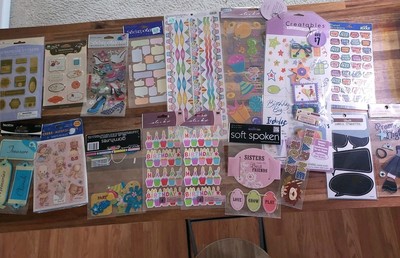Birthday Assorted Sticker Lot Scrapbooking 