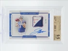 JOSH ALLEN 2018 NATIONAL TREASURES RPA ROOKIE GLOVES RC AUTO /10 BGS 9.5 Q6978