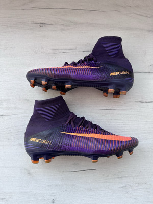 Nike Mercurial Superfly 5 FG Purple Football Soccer Cleats US8.5