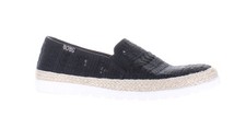 Bobs By Skechers Womens Flexpadrille 3.0 Black Espadrilles Size 6 7820208 