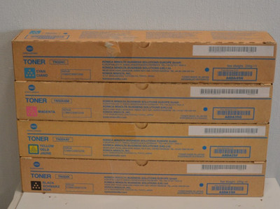 Original Konica Minolta Toner Set TN324 KCMY für bizhub C368 C308 C258 kl