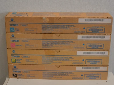 Original Konica Minolta Toner Set TN324 KCMY für bizhub C368 C308 C258 kl - Bild 1 von 2