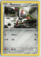 Pawniard (#13) 13/30 Common XY Trainer Kit: Bisharp & Wigglytuff Pokemon MP