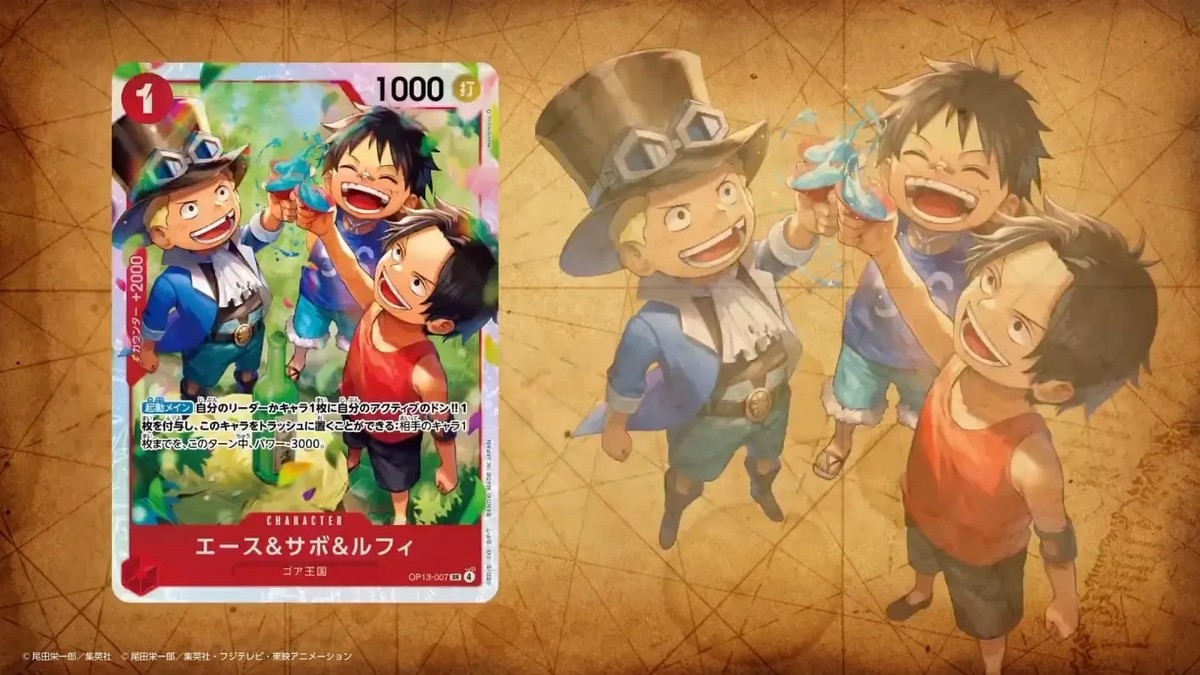 Carrying on His Will Booster Box OP-13 ONE PIECE Card Japanese