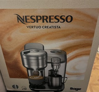 Nespresso Vertuo Creatista Stainless Steel Coffee Machine