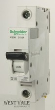 Schneider Acti 9 - A9F55110 - 10a Type D Single Pole MCB Latest Model Used
