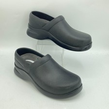 KLOGS Footwear Dusty Classic Clogs Women 6 Black Slip Resistant Workwear Slip on