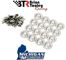 Brian Tooley Titanium Retainers with Locks for LS/LT Beehive Valve Springs BTR