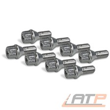 8x RADBOLZEN KEGELBUND M12x1,5x22 FÜR OPEL VECTRA ZAFIRA SUZUKI IGNIS SWIFT SX4