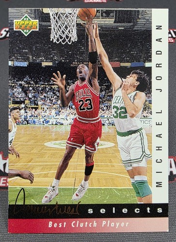 1992-93 Upper Deck - Jerry West Selects Michael Jordan #JW9 NBA Bulls Card