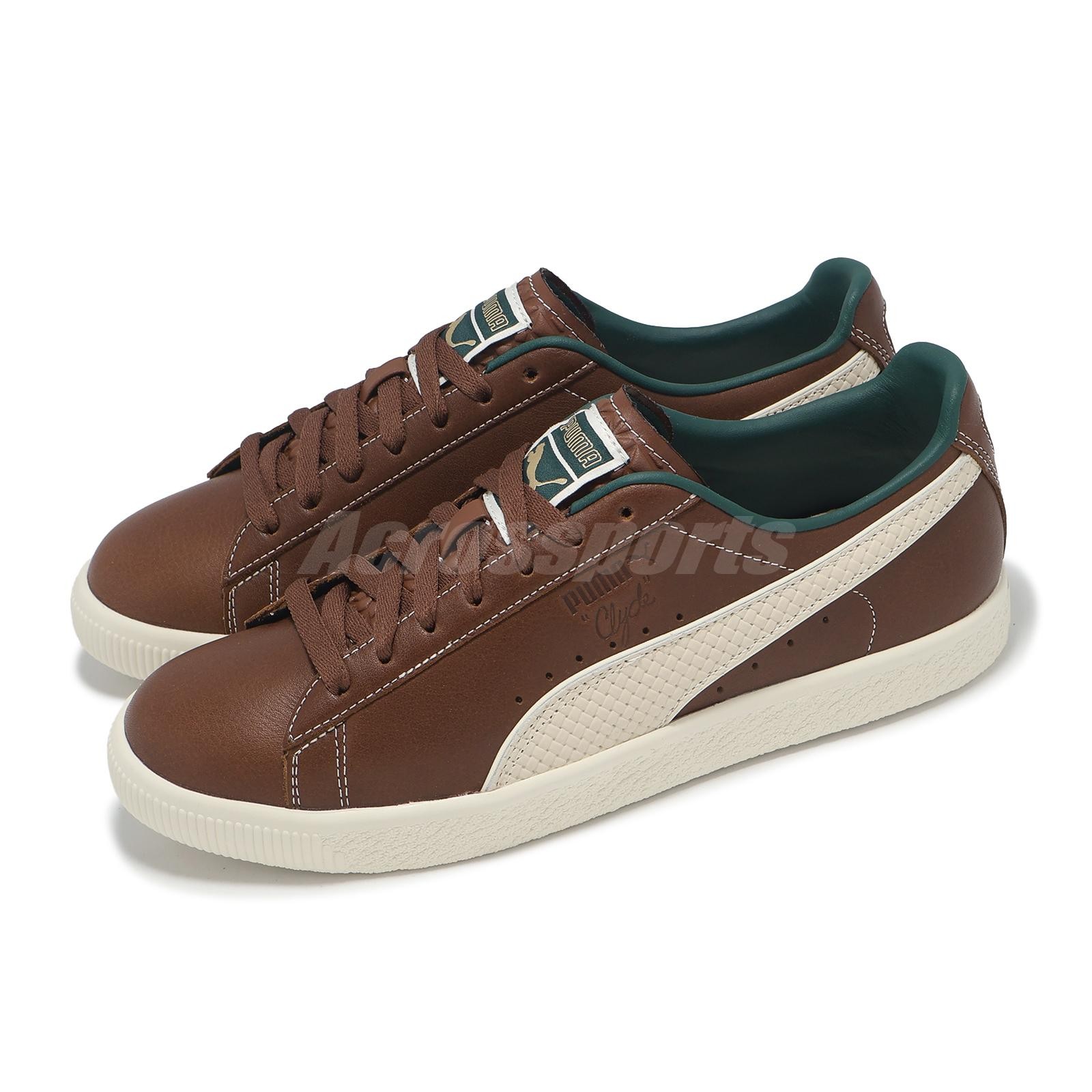 Puma Clyde Palais Artisan Chocotart Frosted Ivory Men Casual Shoes 402249-01