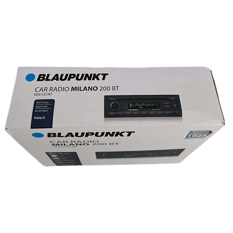 Blaupunkt Milano 200 BT, schwarz, 1-din - Bild 2 von 4