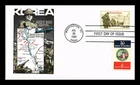 DR JIM STAMPS US COVER KOREAN WAR VETERANS FIRST DAY ISSUE COMBO PANDA CACHET