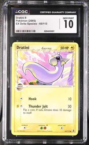 Dratini δ graded CGC 10 for sale on eBay