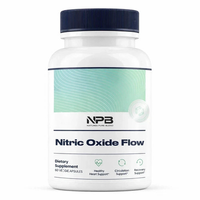 #ad Nitric Oxide Flow Blood Pressure Support Improve Circulation Natures Pure Blend $17.19