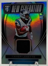 2024 Panini Totally Certified Xavier Legette #NGJ-XLE New Generation Patch
