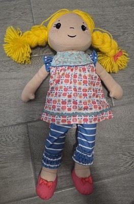 Matilda Jane SUNNY Plush Doll in Lucia Shabby Top & Leggings 18'' 