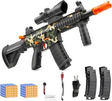 Realistic Sniper Rifle Toy Guns for Nerf Guns Bullets, Electric Foam Blaster
