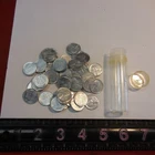 1943-D 1c BU Lincoln Head STEEL Cent Penny Roll of 50 Coins