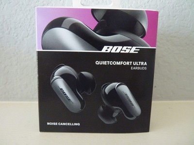 Bose Quiet Comfort Ultra Earbuds Bluetooth Noise Cancelling Black