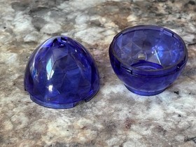 Lego Elves Baby Dragon Egg Top & Bottom Trans Purple (for Fledge) 41171