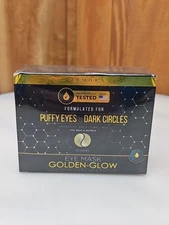 Dermora Under Eye Patches Eye Mask Golden-Glow Puffy Eyes Dark Circles 20 Pairs