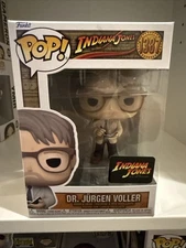Funko Pop! Vinyl: Indiana Jones - Dr. Jurgen Voller #1387 W/ Exclusive Sticker