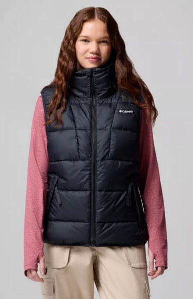Columbia Pike Lake III Vest Damen Puffer Weste Schwarz