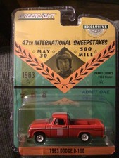 1963 Dodge D-100 Pickup Truck "47th International 500 Mile Sweepstakes - Indiana