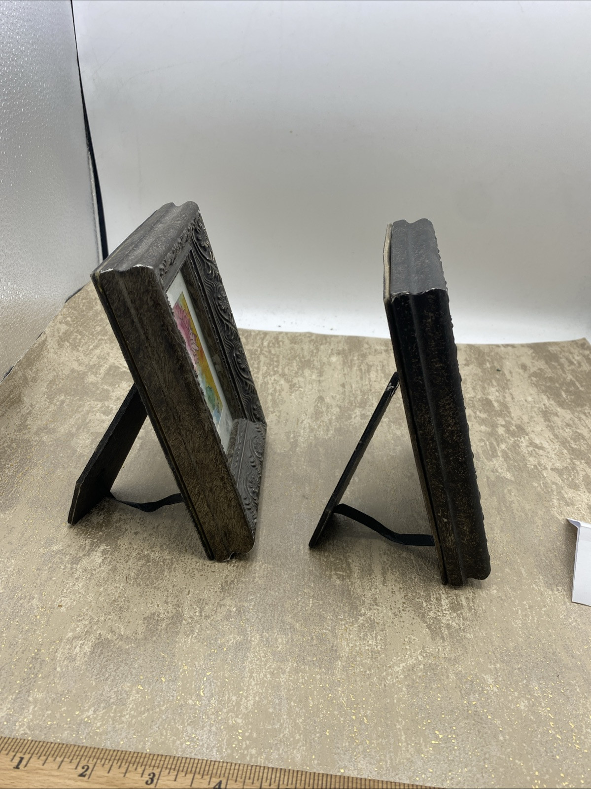 Lot of 2 Music Note Theme  Pictures 5”X 7” Tree & Flowers