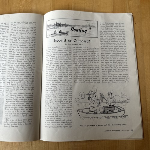 AMERICAN WOODSMAN Magazine July 1953 ~ Hunting Fishing Trapping ~ Sawyer Cover - Picture 13 of 21