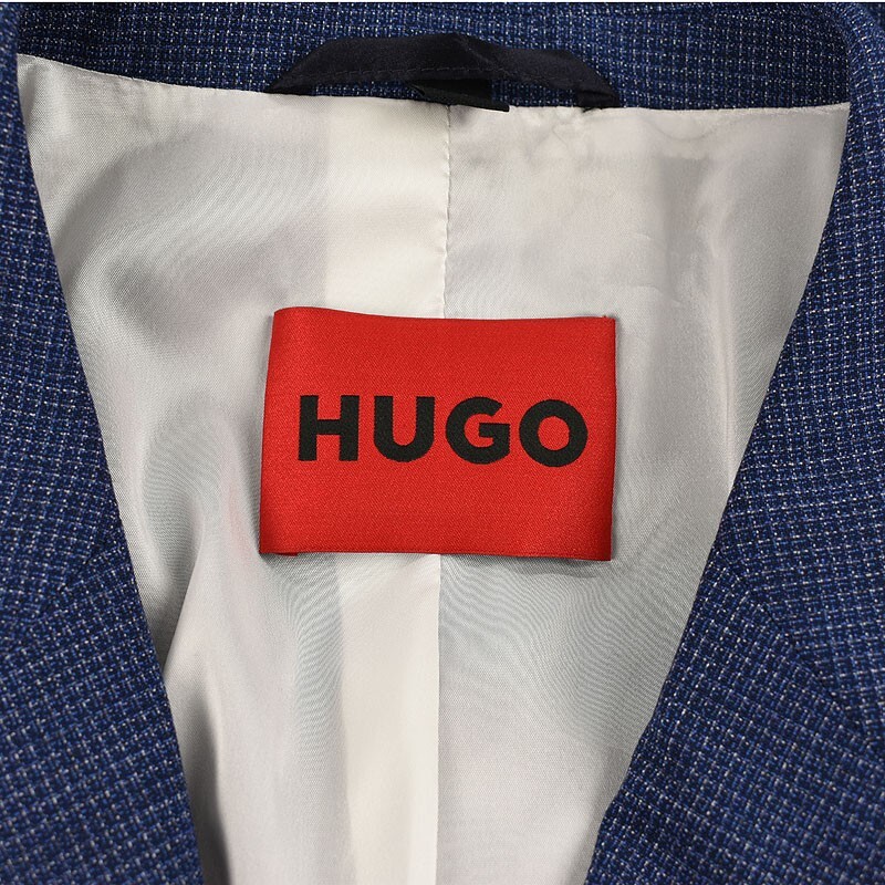 HUGO BOSS RED LABEL Blue KARL 232X Modern Fit Wool Stretch Suit