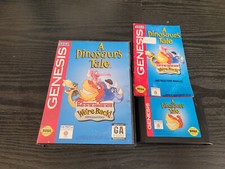 Dinosaur's Tale A Sega Genesis Complete In Box CIB Great Shape PU