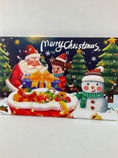 Merry Christmas Advent Calendar Gift Holiday New A19