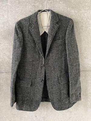 Beams Plus Harris Tweed Jacket Sports Coat Houndstooth Beams Plus Harris Tweed Jacket Sports Coat Houndstooth