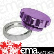 Aeroflow AF460-16PUR 1" Alum Weld Bung & Cap Purple Finish