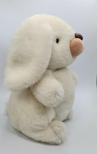 anna club plush big white rabbit vintage1986 easter gift 12" tall - Picture 4 of 12