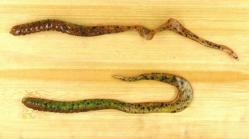 (75) V&M 6" Twist Tail Worms Gold Pumpkin Bulk Lot Brand New - Picture 2 of 2